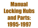 Manual Locking Hubs, Parts 95-97 F350 D60